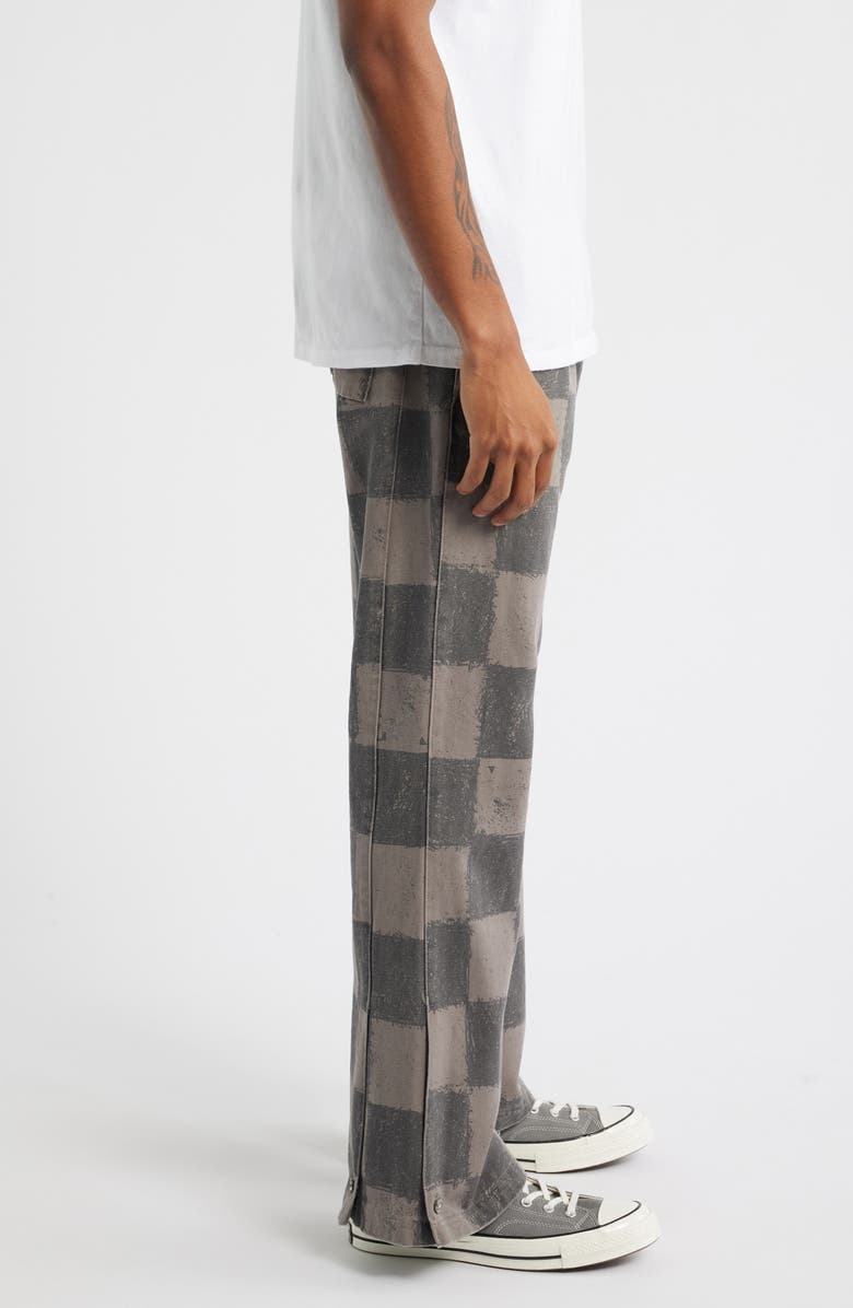 DIET STARTS MONDAY Hopkins Check Check Drawstring Pants, Alternate, color, Checkered Grey