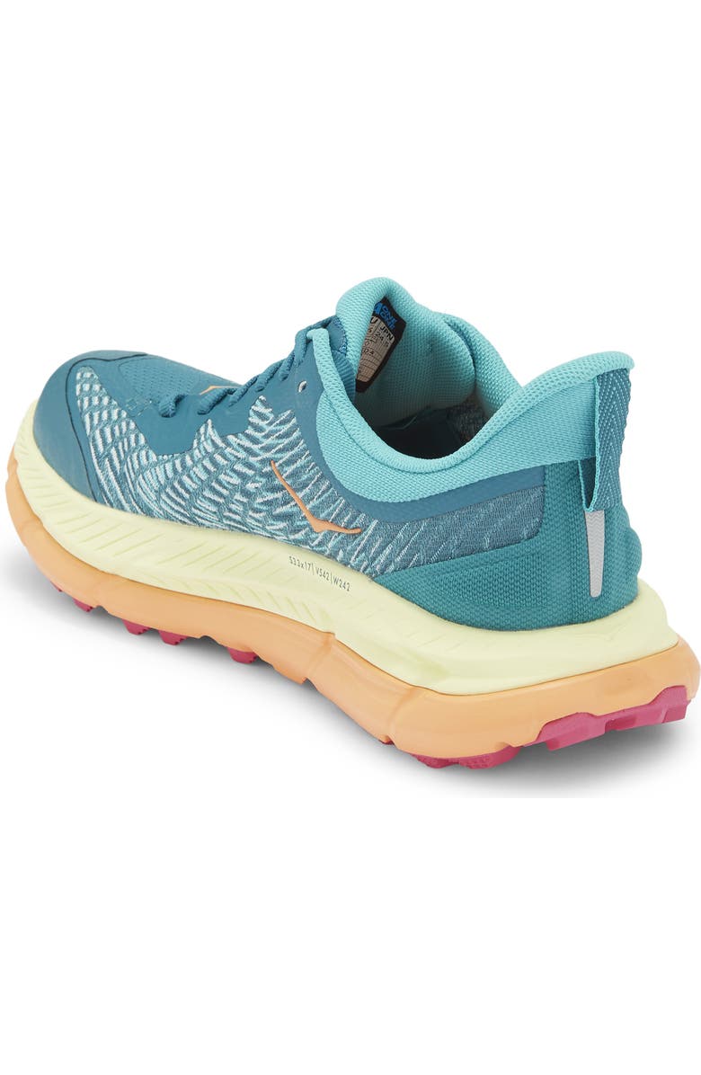 HOKA Mafate Speed 4 Trail Running Shoe, Alternate, color, Deep Lake / Ceramic