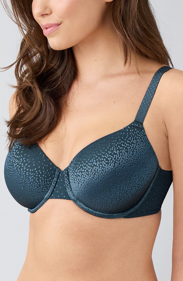 Wacoal Back Appeal<sup>™</sup> Underwire T-Shirt Bra, Alternate, color, Dark Slate