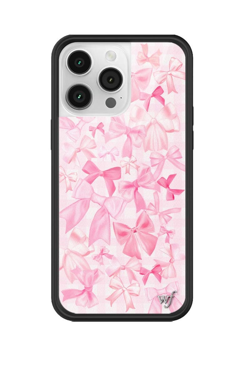 Bow Beau iPhone Case, Alternate, color, Pink