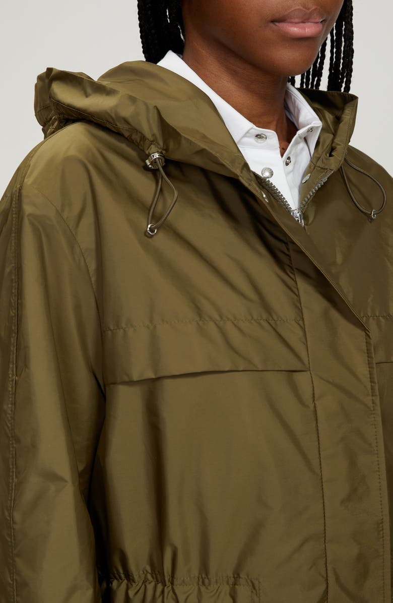 Moncler Hiengu Nylon Hooded Rain Coat, Alternate, color, 