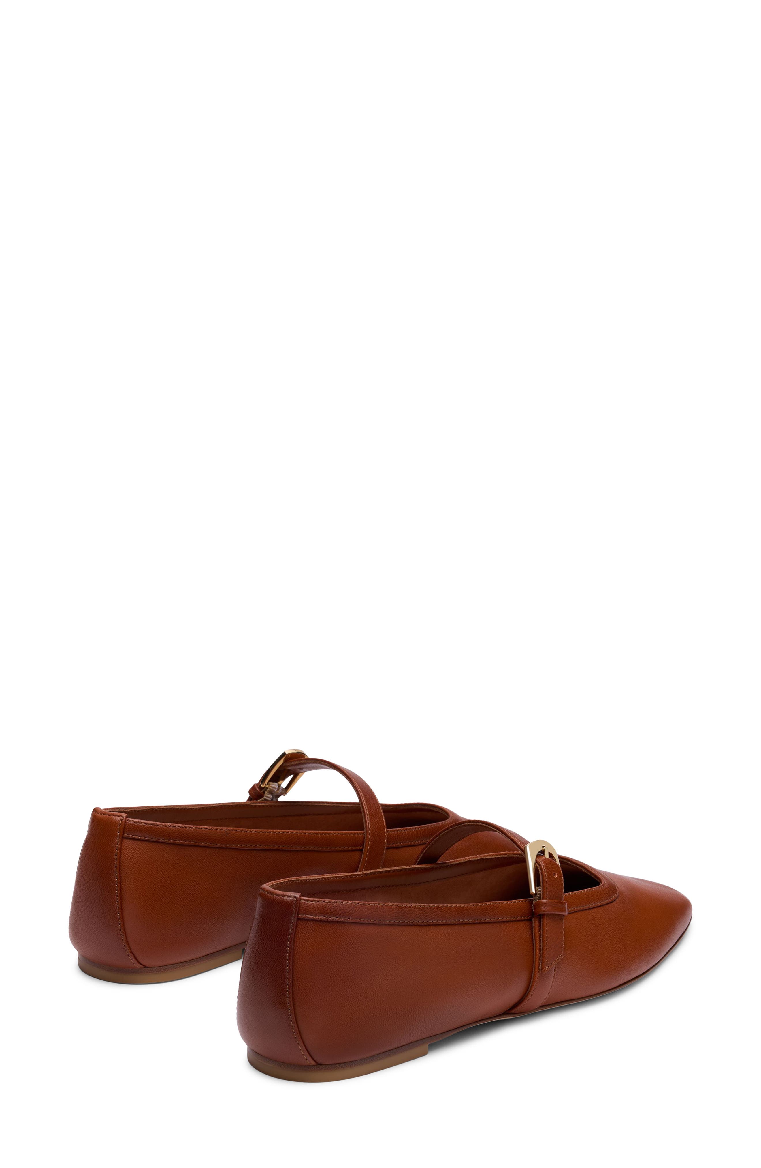 Sai Leather Mary Jane Flat, Alternate, color, BOHO TAN