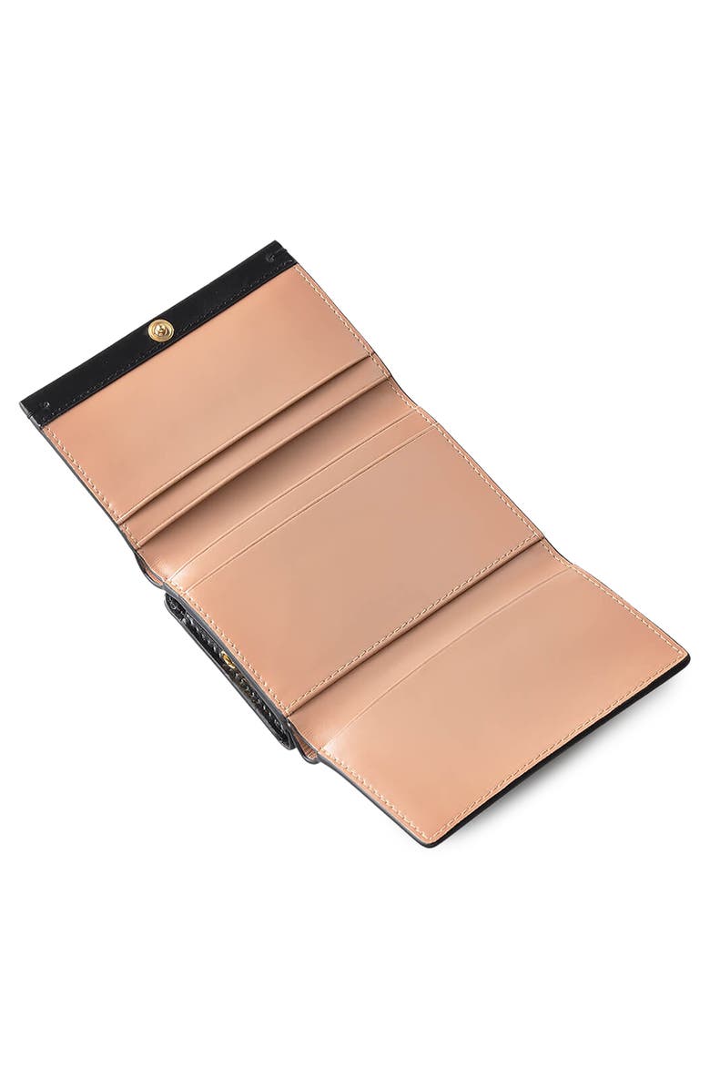 Radley Lexington Lane Trifold Leather Wallet, Alternate, color, Black