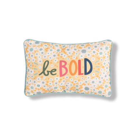 Be Bold Spring Printed Accent Throw Pillow
