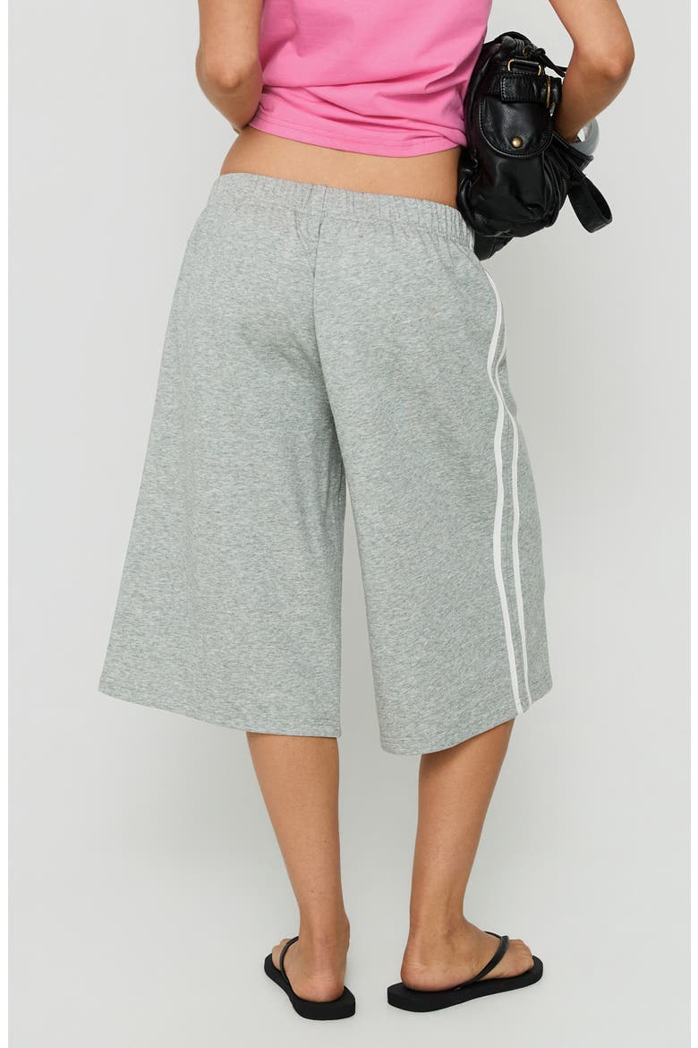 Sayllor Longline Sweat Shorts, Main, color, GREY MARLE