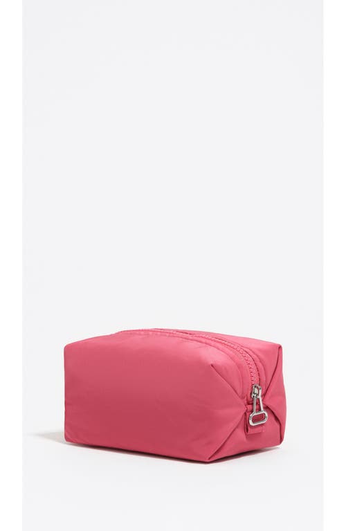 Bimba Y Lola Small Nylon Make-up Case In Pink