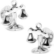 Cufflinks, Inc. Ox and Bull Trading Co. 'Scales of Justice' Cuff Links