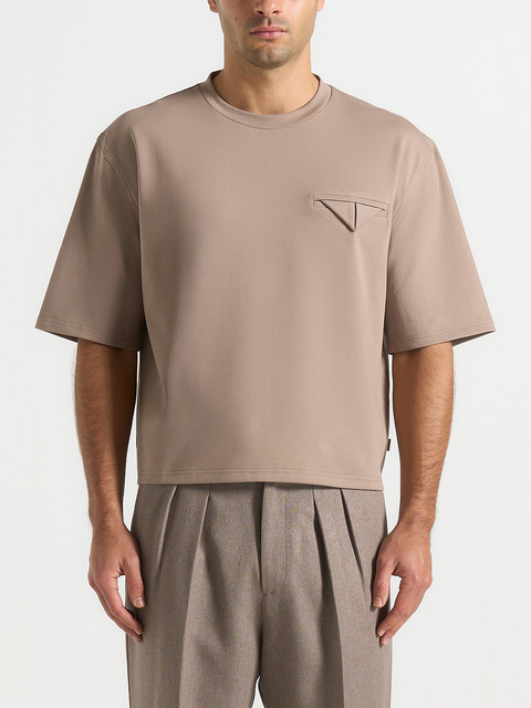 Leon Boxy Cropped Tee