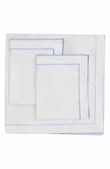 MELANGE HOME Framed Embroidered Duvet & Sham Set