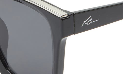 Vince Camuto Flat Top Sunglasses In Black