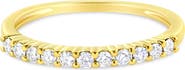 Haus of Brilliance IGI Certified 1/4 Cttw Diamond 10K Gold Fluted Band Style Ring