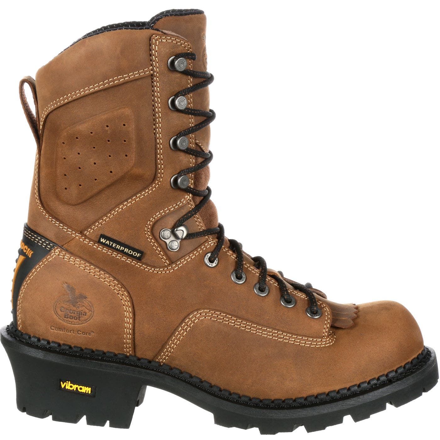 Georgia Boot Comfort Core Logger Work Boot, Main, color, Brown