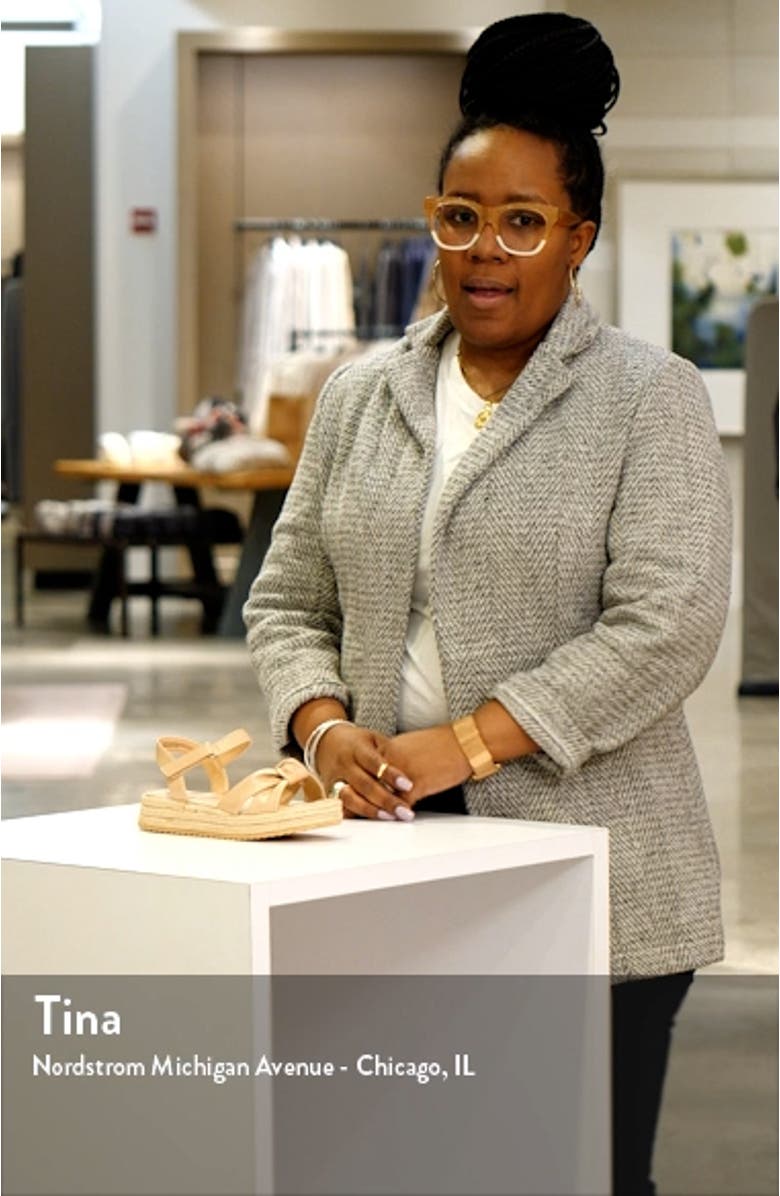 Kids' Bren Espadrille Wedge Sandal, sales video thumbnail