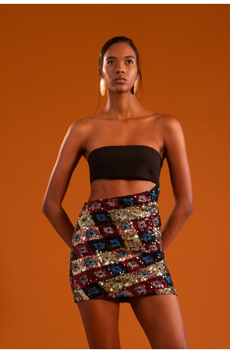 Maeve Dahlia Dress, Alternate, color, Multicolour