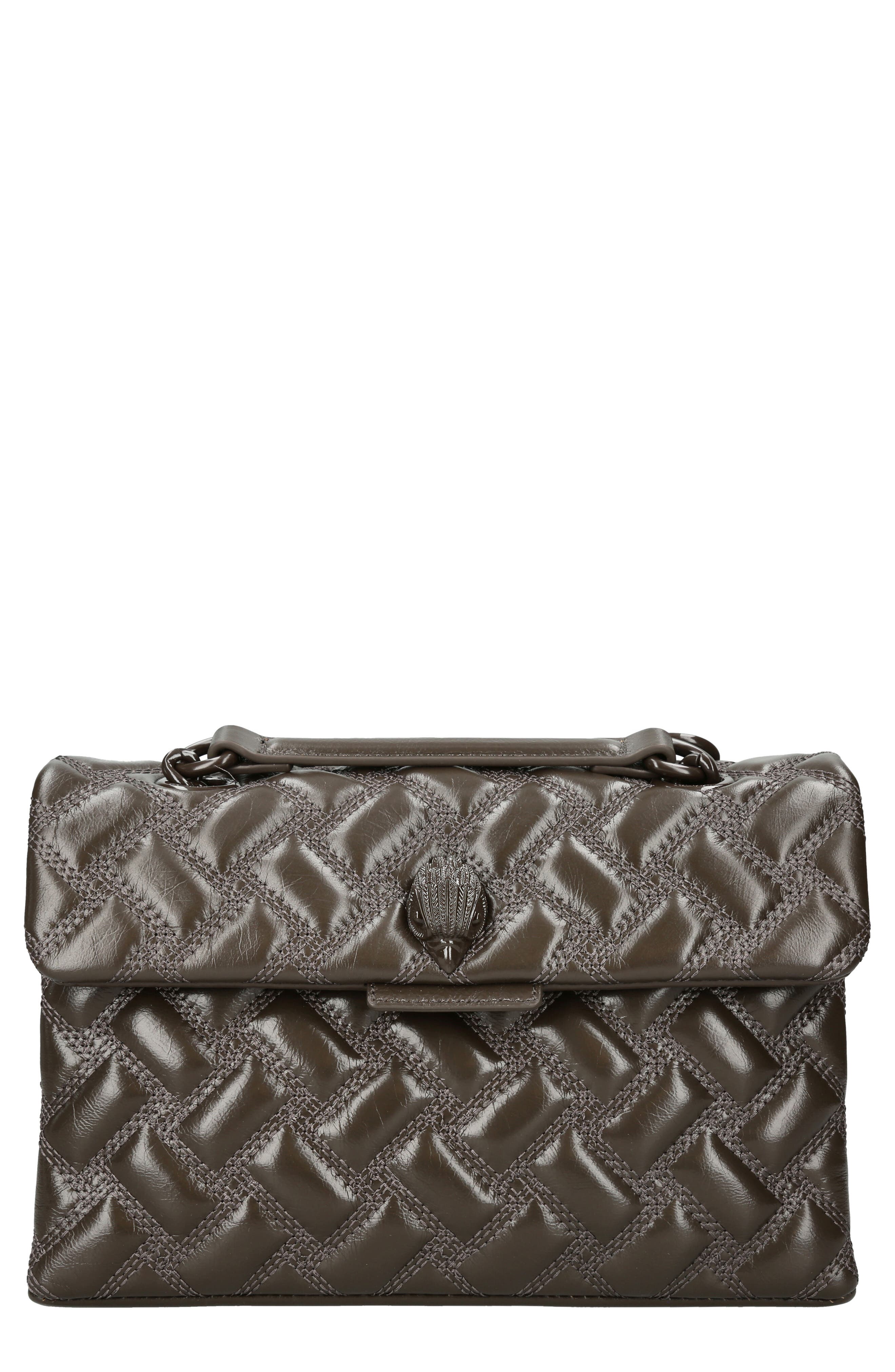 Kurt Geiger London Kensington Drench Quilted Leather Shoulder Bag, Main, color, 