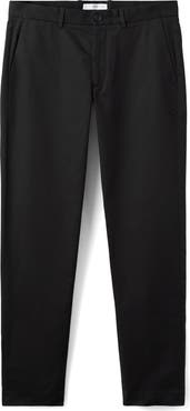 MANGO Dublino Slim Fit Flat Front Stretch Stretch Chinos