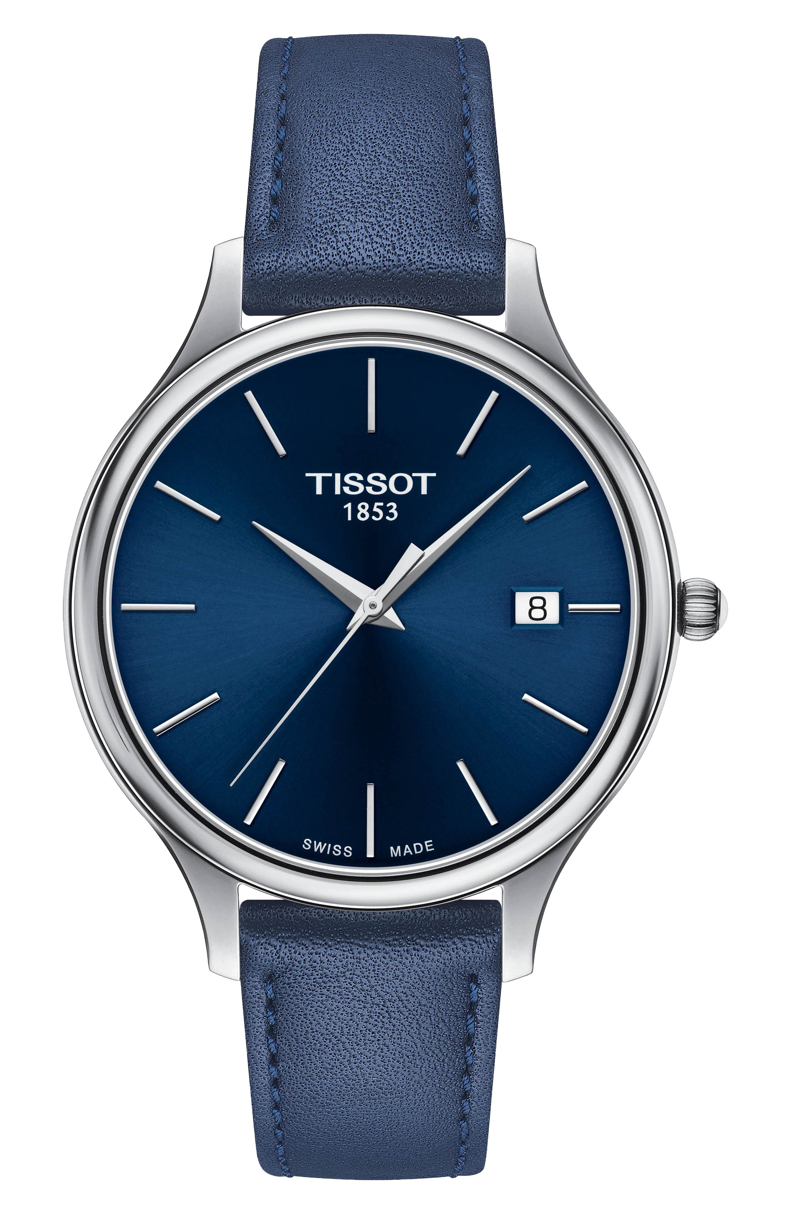 Tissot Bella Ora Piccola Leather Strap Watch, 38mm