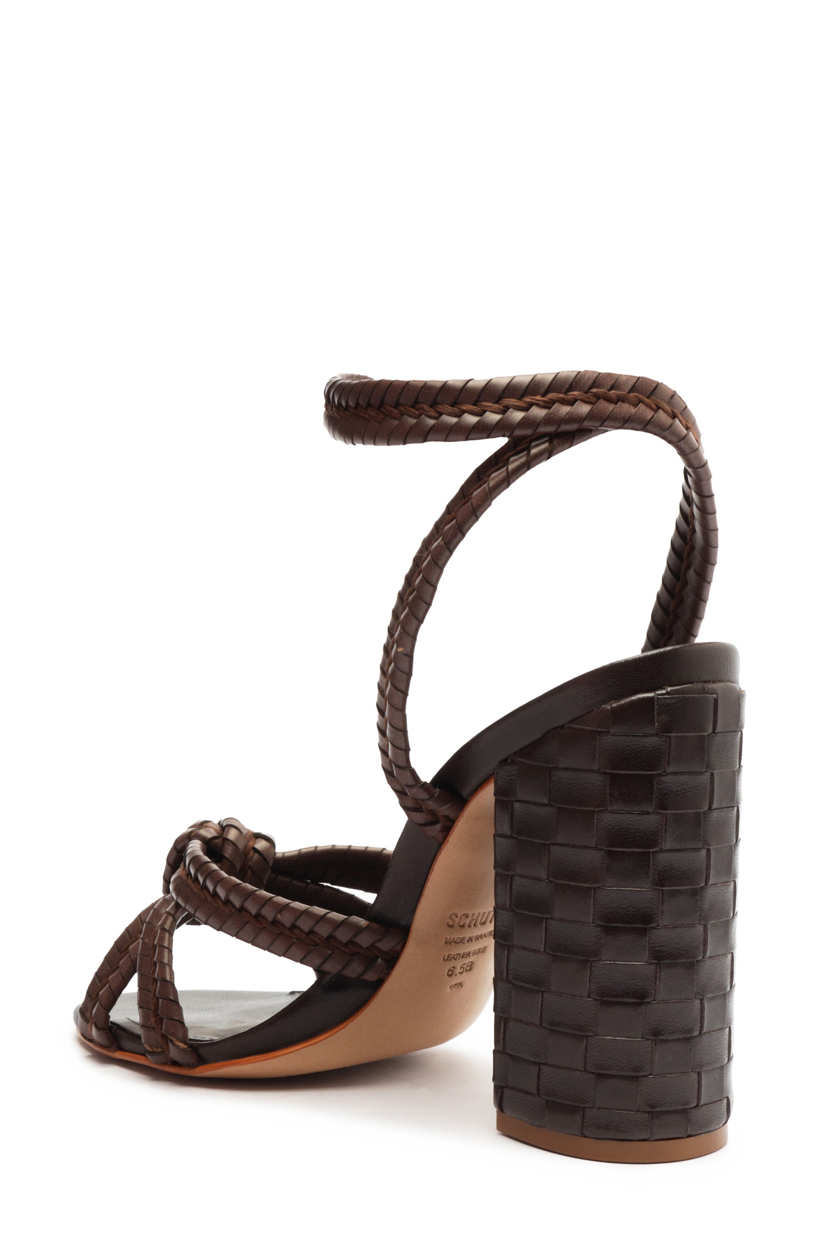 Schutz Kathleen Ankle Strap Sandal, Alternate, color, 