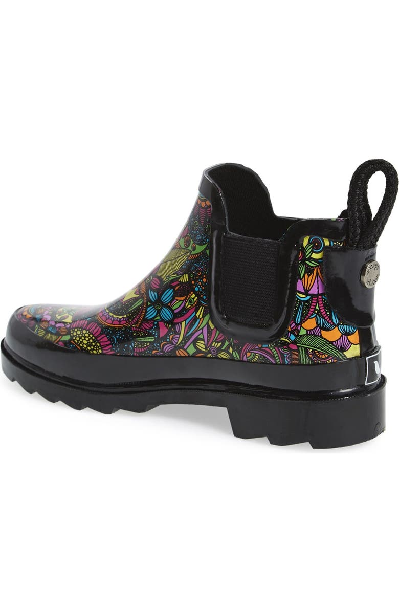 Sakroots Rhyme Waterproof Rain Boot, Alternate, color,