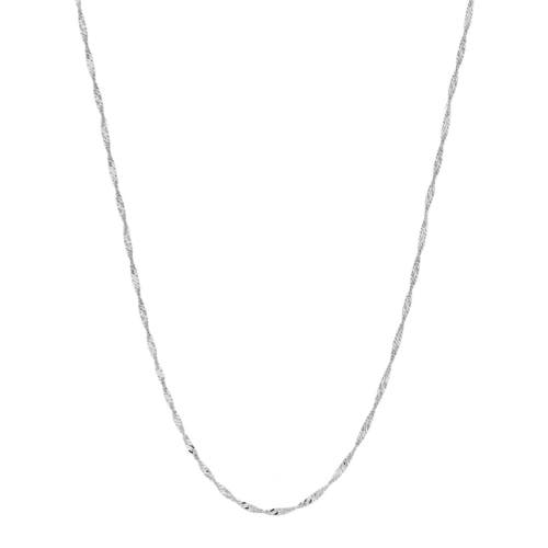 Donatello Gian Sterling Silver Twisted Necklace at Nordstrom, Size 22