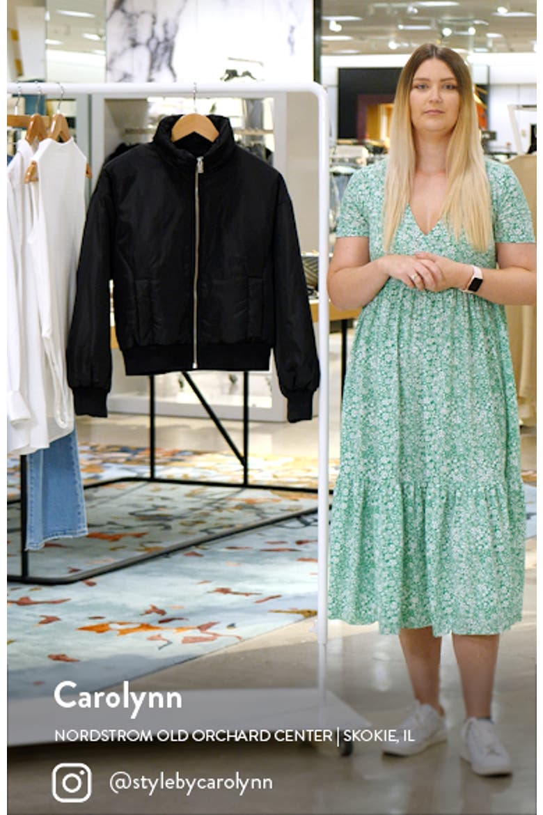 Crop Bomber Jacket video