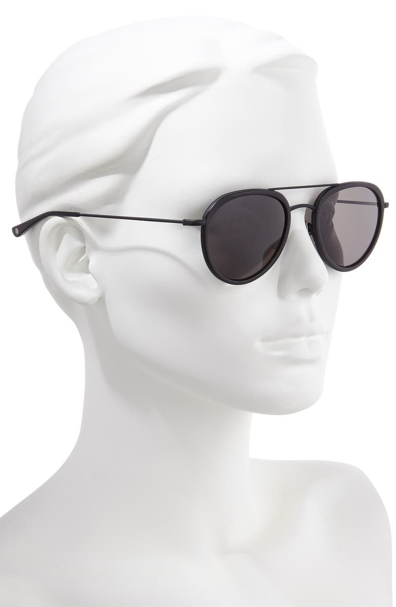 SALT. Lynch 52mm Polarized Aviator Sunglasses, Alternate, color, 