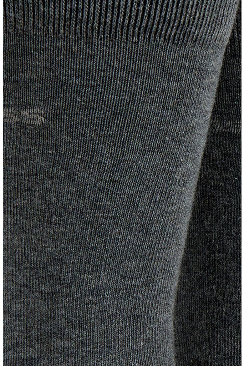 3-Pack Cotton Blend Socks, Alternate, color, MEDIUM GREY