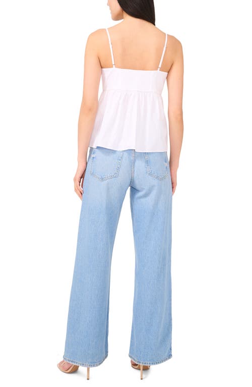 1.state Front Tie Babydoll Camisole