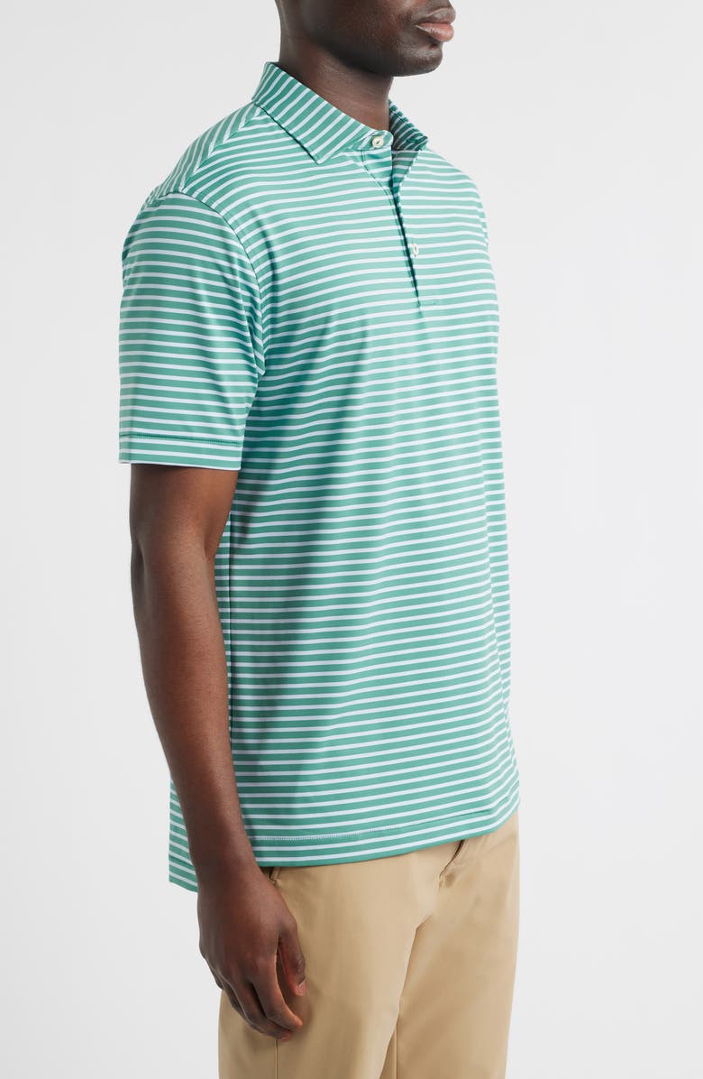 Peter Millar Ashford Performance Jersey Polo, Alternate, color, Snow Pea