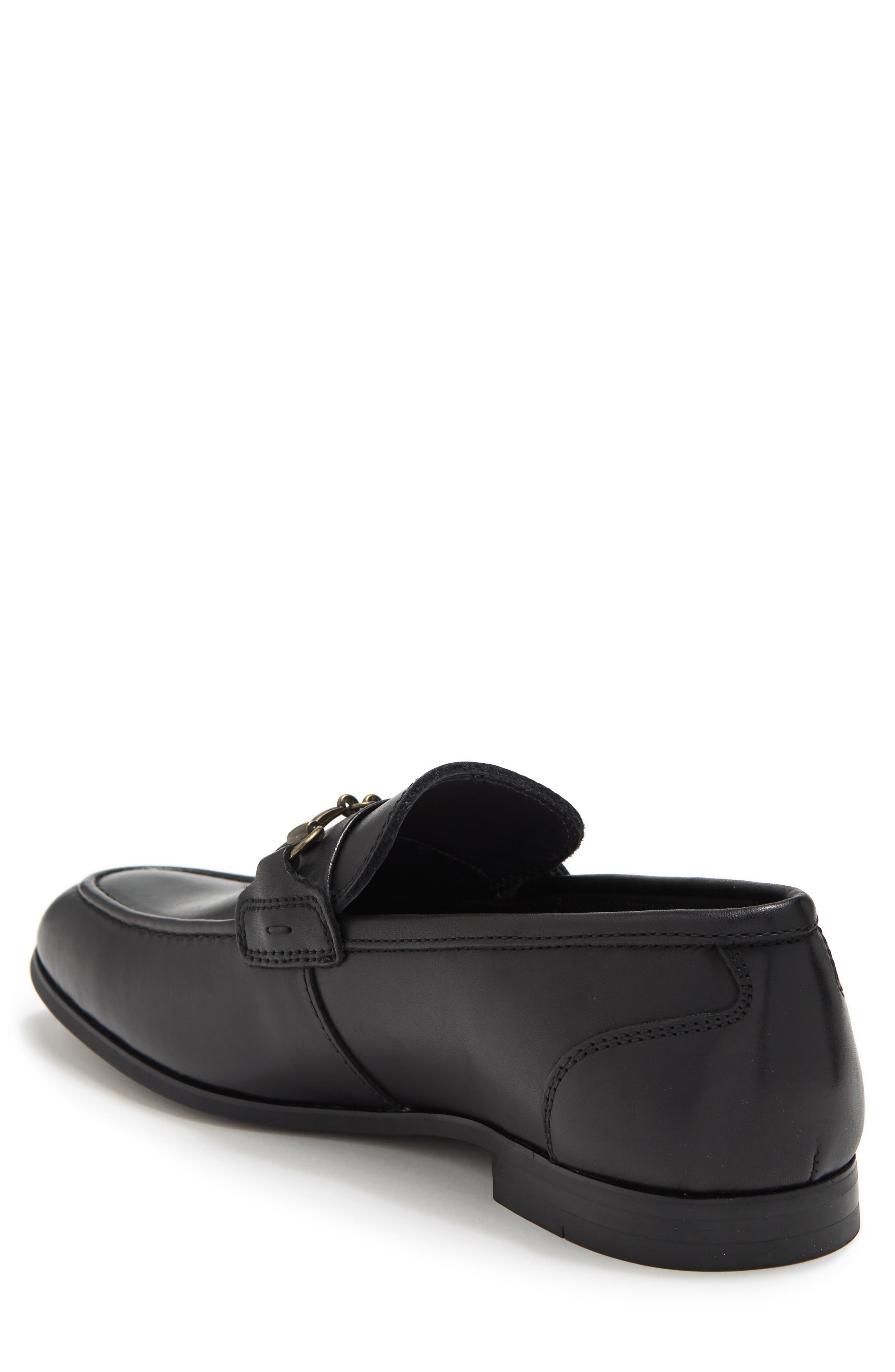 VITTORIO RUSSO Leyton Horsebit Loafer, Alternate, color, Black