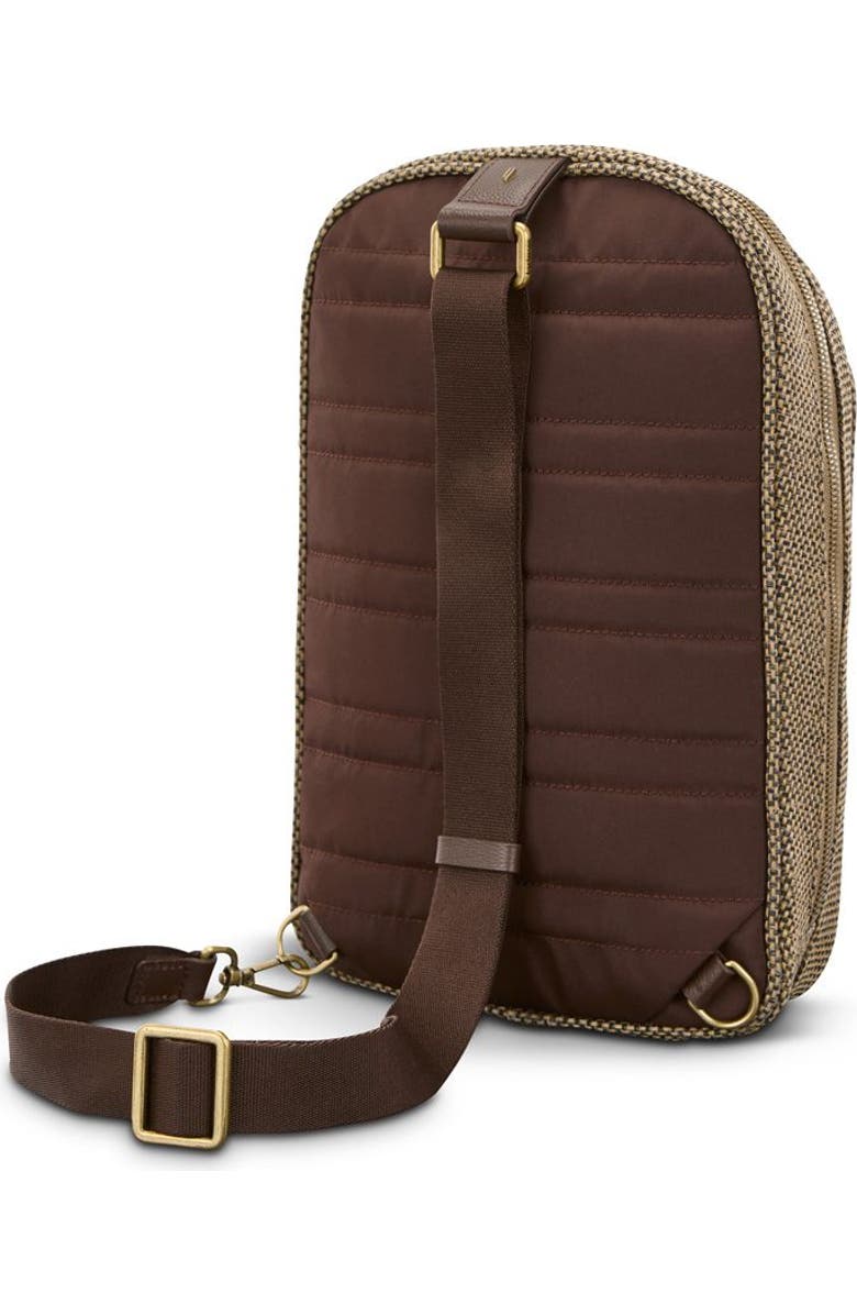 Hartmann Tweed Sling Bag, Alternate, color, Tweed/Natural Leather