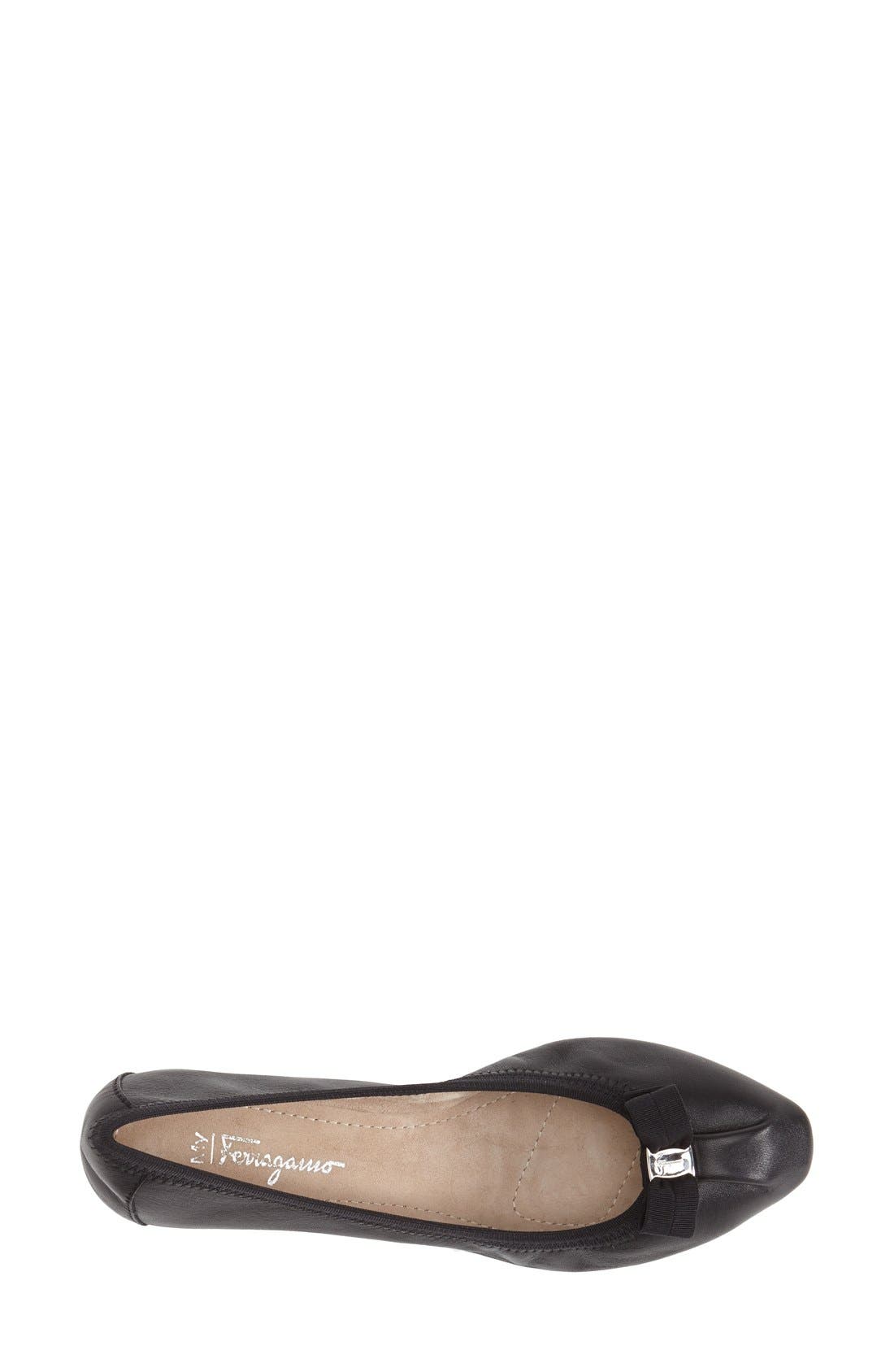 FERRAGAMO Salvatore Ferragamo My Joy Skimmer Flat, Alternate, color, 