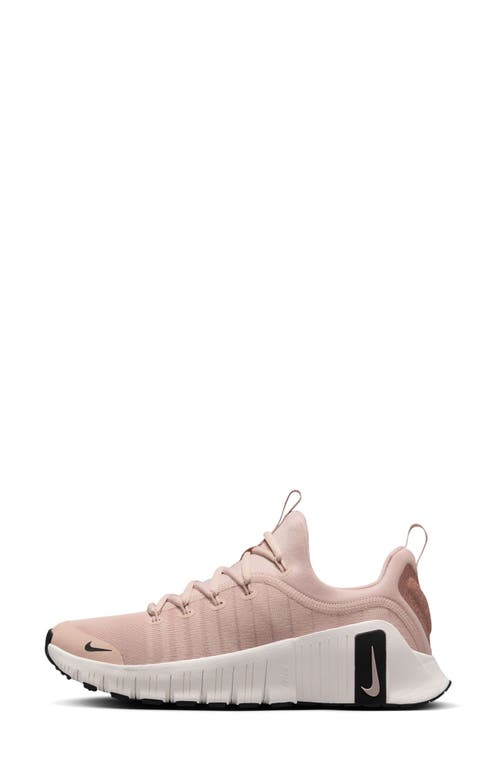 Nike Free Metcon 6 Training Shoe In Pink Oxford/black/soft Pink