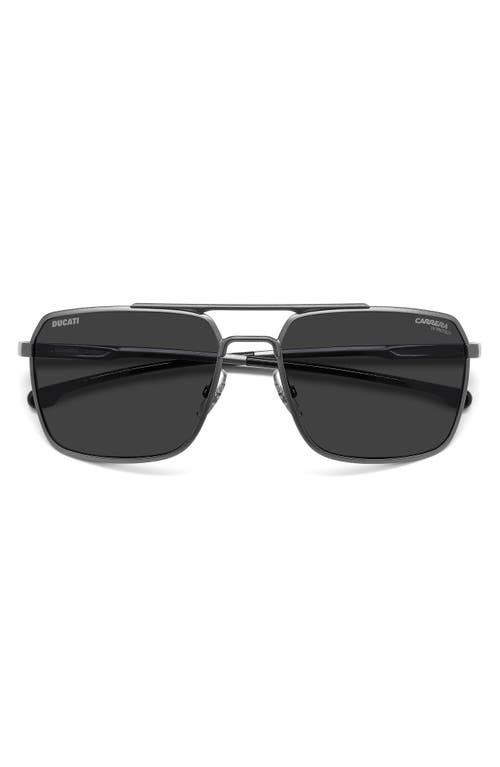 Carrera Eyewear X Ducati Carduc 59mm Aviator Sunglasses