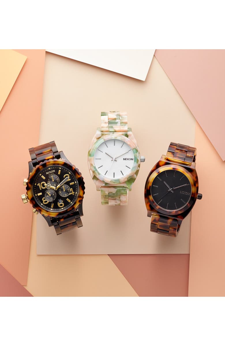 Nixon 'The 38-20' Extra Large Chronograph Bracelet Watch, 38mm, Alternate, color, 