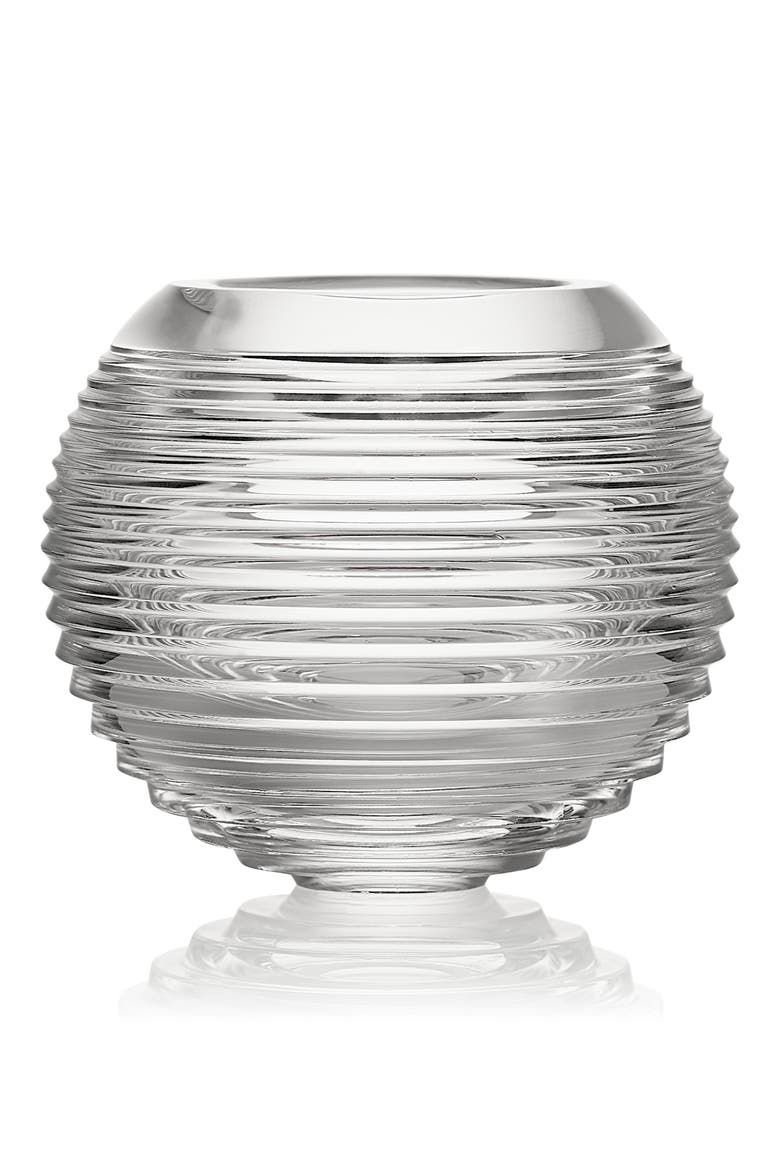 Circon Crystal Vase, Main, color, NO COLOR
