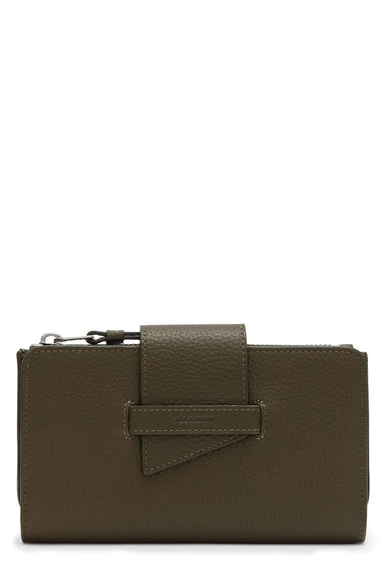 Ray Leather Wallet, Main, color, SYCAMORE GREEN