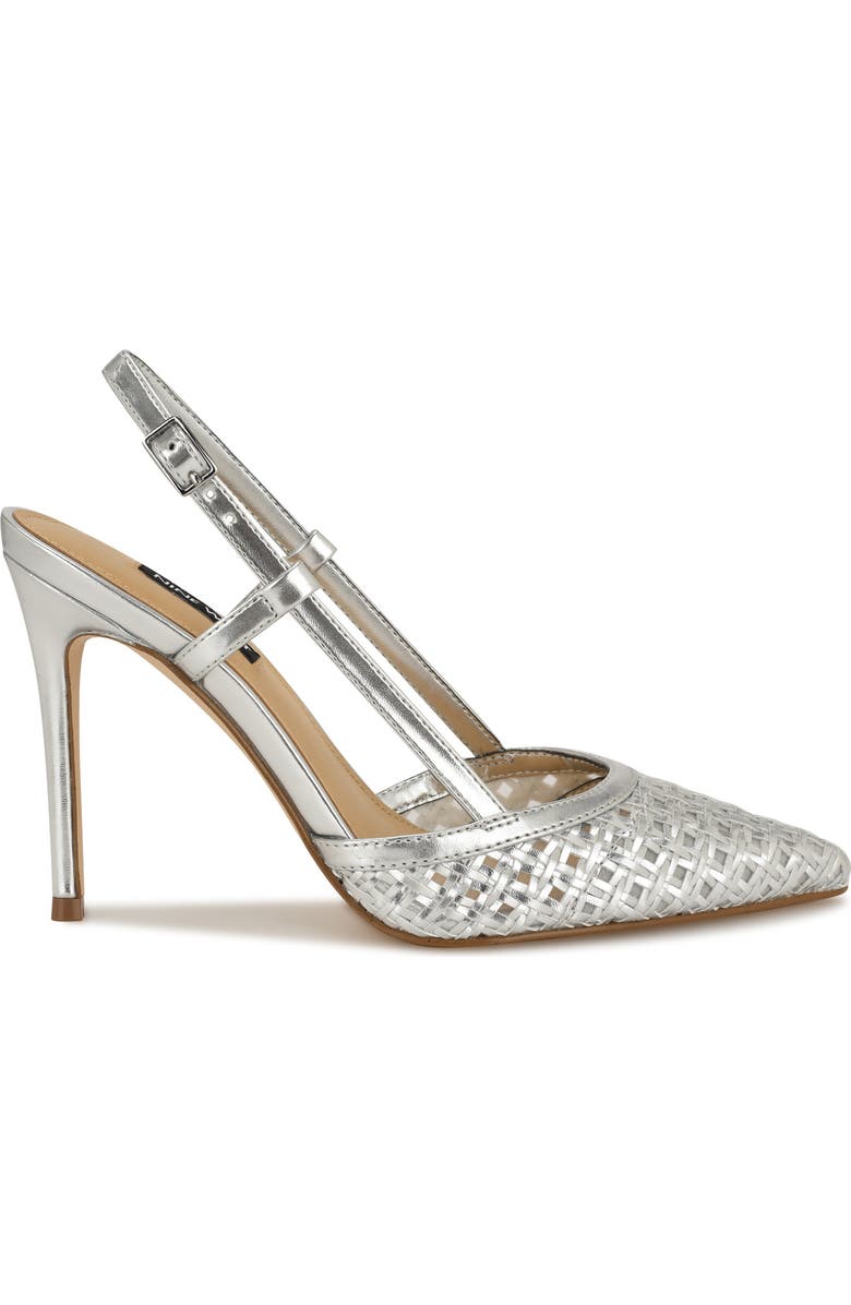 Nine West Floree Pointed Toe Slingback Pump, Alternate, color,