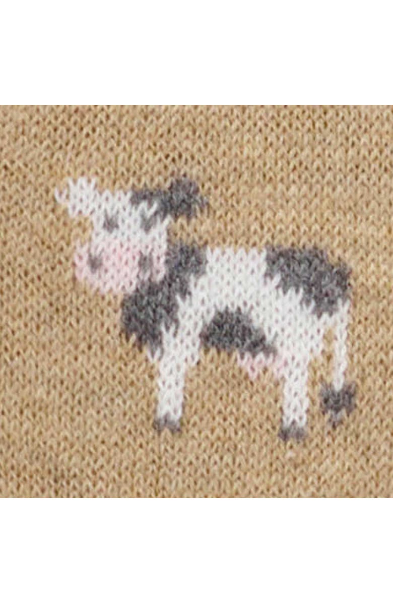 Purebaby On The Farm Leggings, Alternate, color, Farm Jacquard