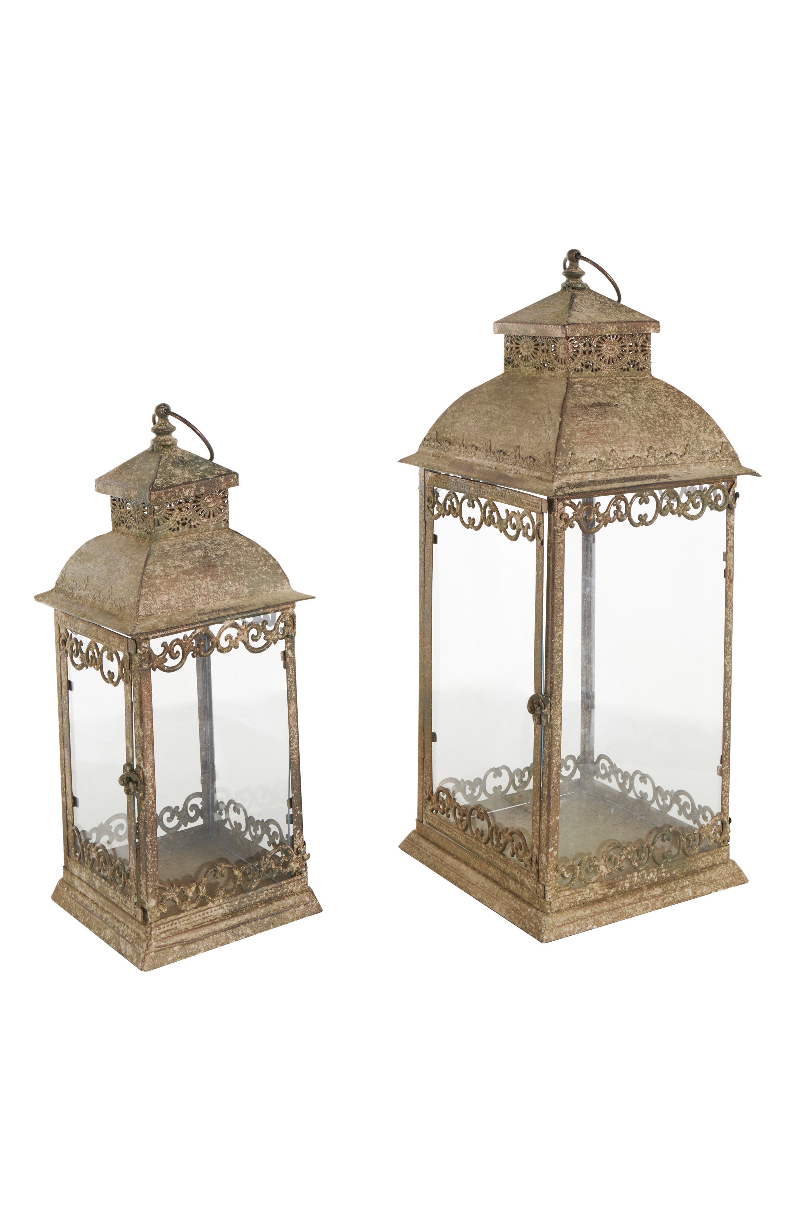 SONOMA SAGE HOME Set of 2 Lantern Candleholders