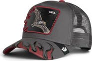 Goorin Bros. Hell Flames Embroidered Patch Trucker Hat