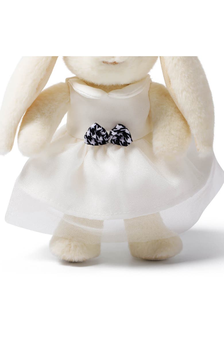 Smiling Leveret Bunny Plush Bag Charm, Alternate, color, Multicolored