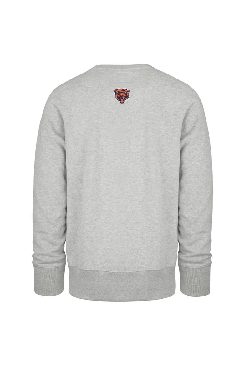 Men's '47  Heather Gray Chicago Bears Good. Better. Best. Franklin Sweatshirt, Alternate, color, Heather Gray