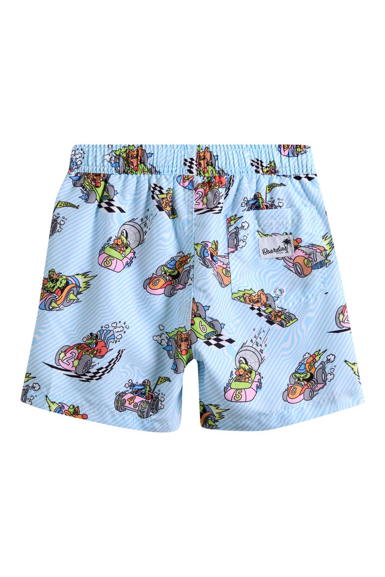 Kids' Wacky Tracks Swim Trunks, Alternate, color, BLUE