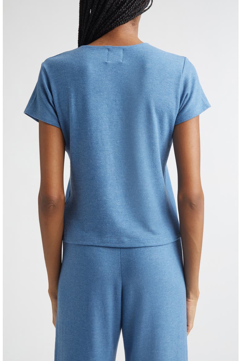 Lauren Margo Top, Alternate, color, BLEUET MELANGE