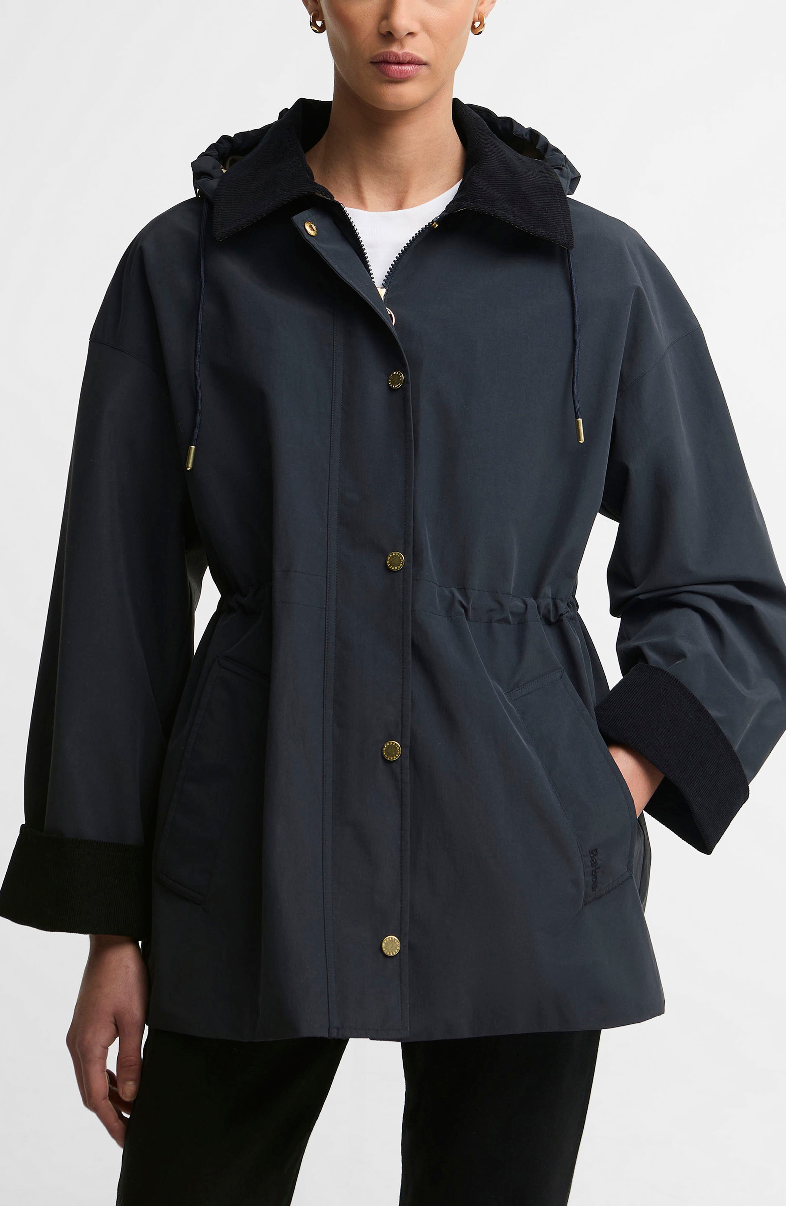 selected DK NAVY/ BIRCHWOOD DRESS