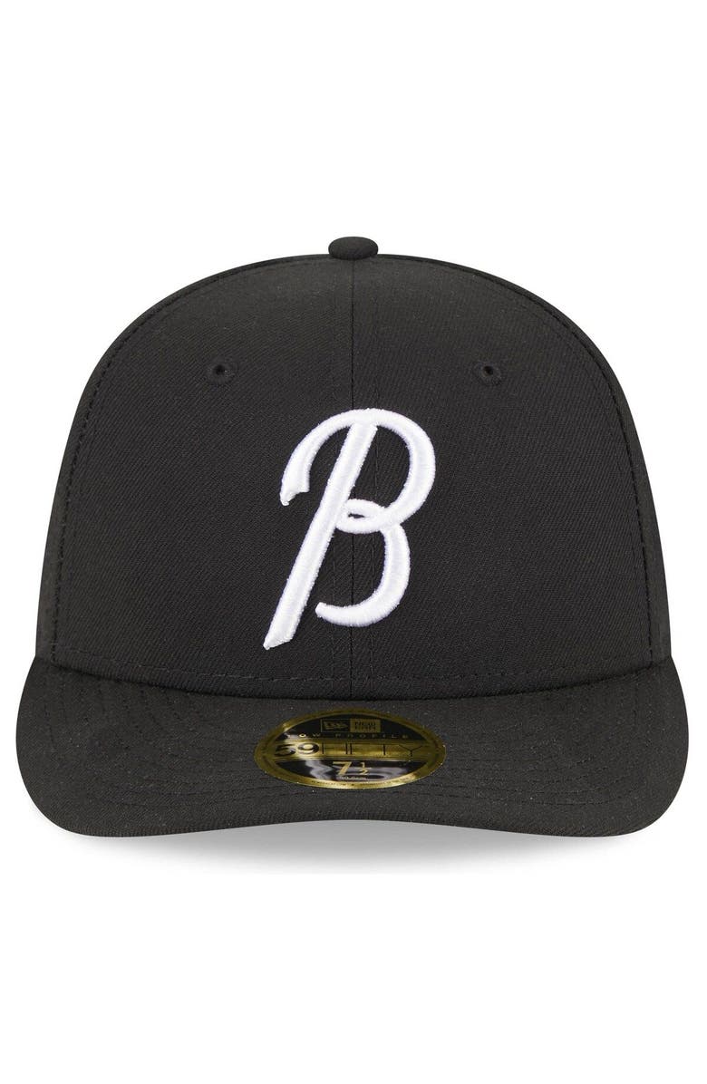 New Era Men's New Era  Black Baltimore Orioles 2023 City Connect Low Profile 59FIFTY Fitted Hat, Alternate, color, Black