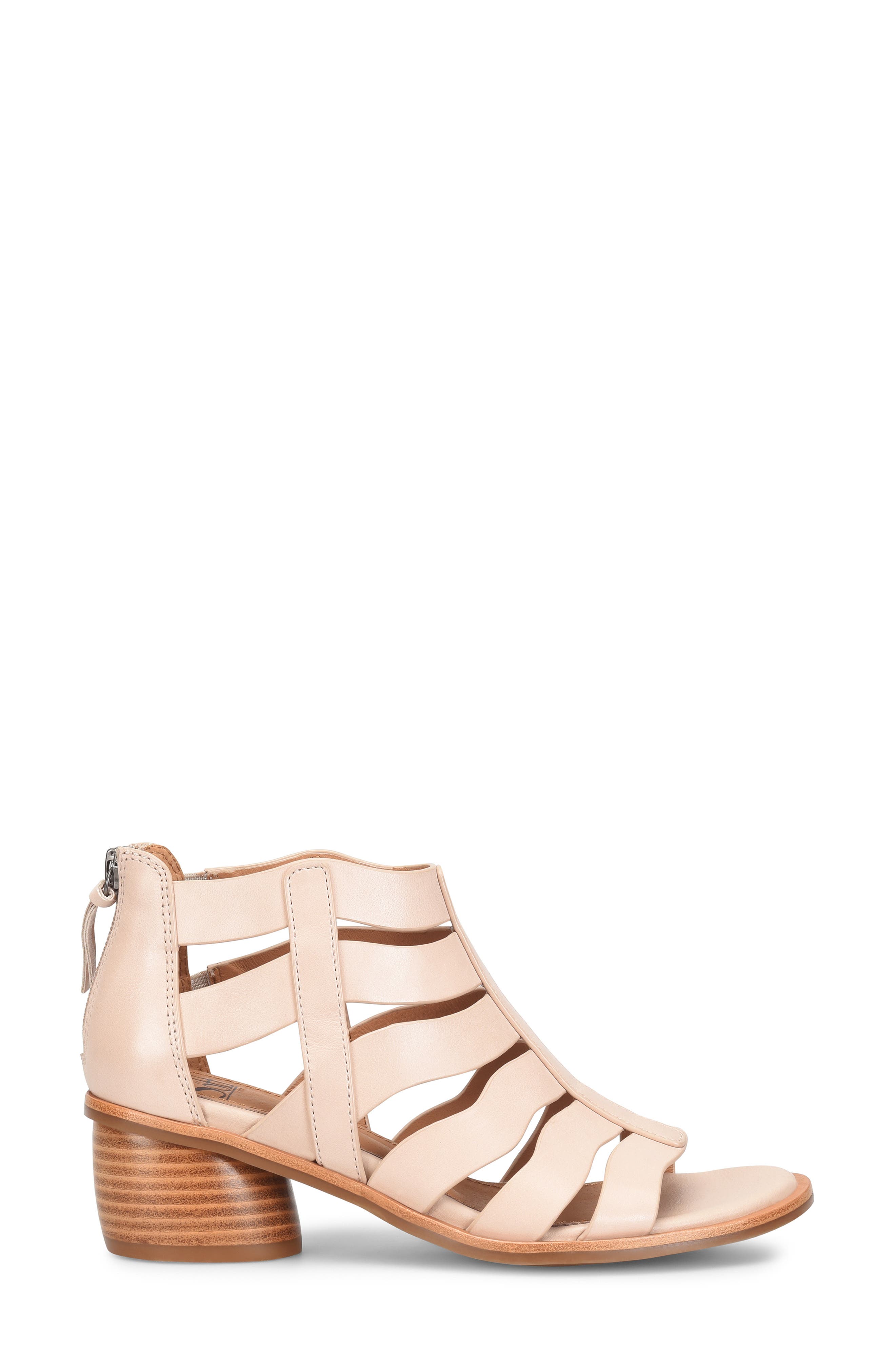 Söfft Carmen Strappy Sandal, Alternate, color, Beige