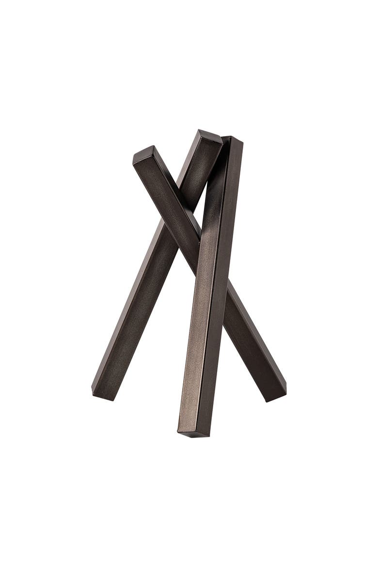 Bastian Metal Abstract Object, Main, color, Grey