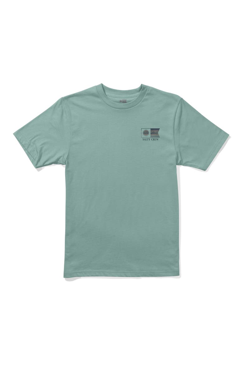 Kids' Flagship Graphic T-Shirt, Main, color, MACKEREL